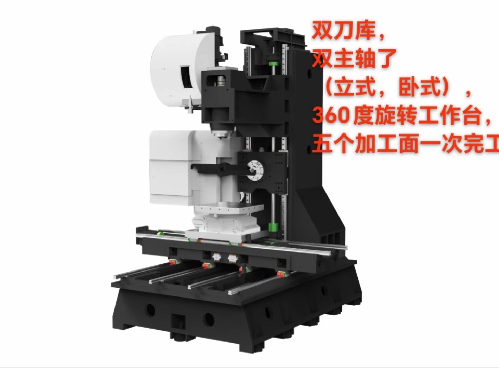 立臥一體式加工中心，箱體類產(chǎn)品加工的福音